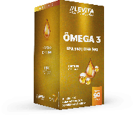 ÔMEGA 3 MINI CAPS 90 CÁPSULAS | LEVITA VITAMINAS E SUPLEMENTOS