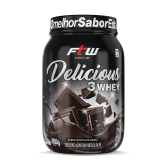 DELICIOUS 3 WHEY 900G - SABOR CHOCOLATE NEGRO