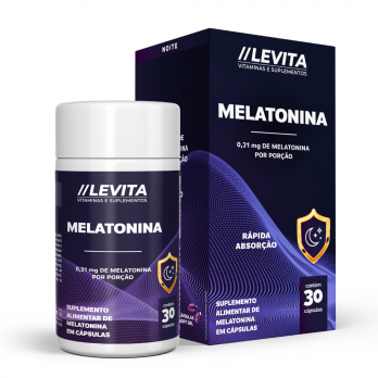Melatonina 630Mg Levita C/30 Cáps