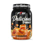 DELICIOUS 3 WHEY 900G - SABOR DOCE DE LEITE ARGENTINO