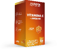 VITAMINA C + ARGININA LEVITA  C/ 60 CAPS