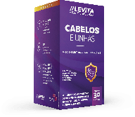 CABELOS E UNHAS LEVITA  500MG C/ 30 CAPS